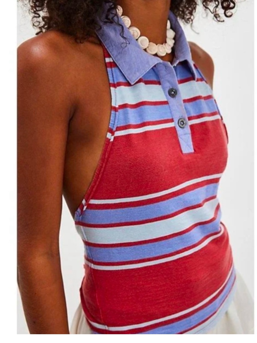 Free People We The Free is it time halter top NWT SIZE XL - Picture 4 of 6